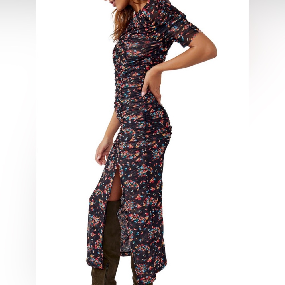 Free People Ruched Brielle Dress
